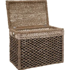 Atmosphera Paniers De Rangement*Set de 8 paniers rectangulaires Beige