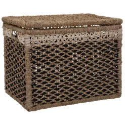 Atmosphera Paniers De Rangement*Set de 8 paniers rectangulaires Beige