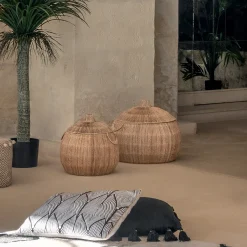 Atmosphera Voir Tout |Paniers De Rangement*Set de 2 paniers ronds