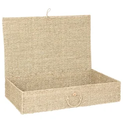 Atmosphera Paniers De Rangement*Set de 2 paniers XL "Cora" Beige