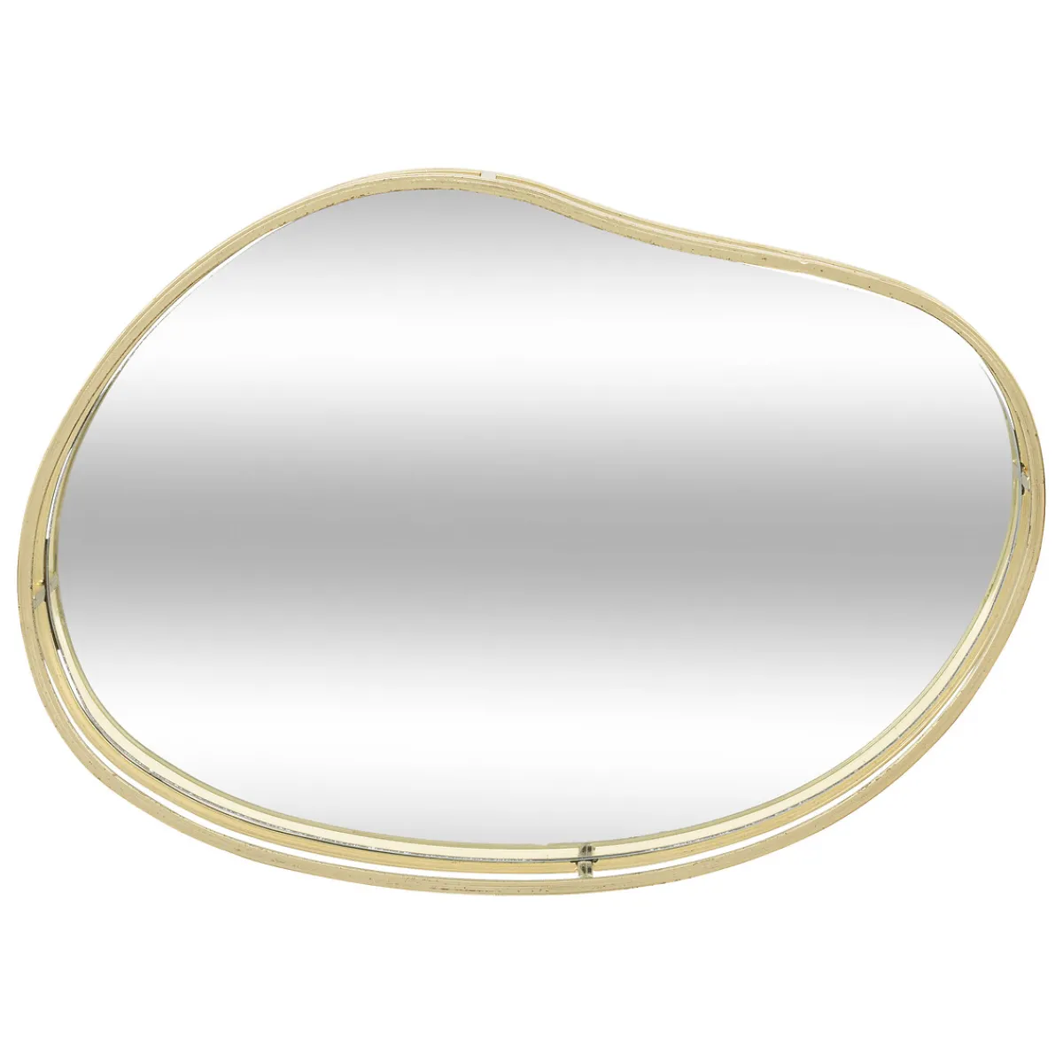 Atmosphera Plateaux*Set de 3 plateaux Doré