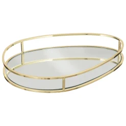 Atmosphera Plateaux*Set de 3 plateaux Doré