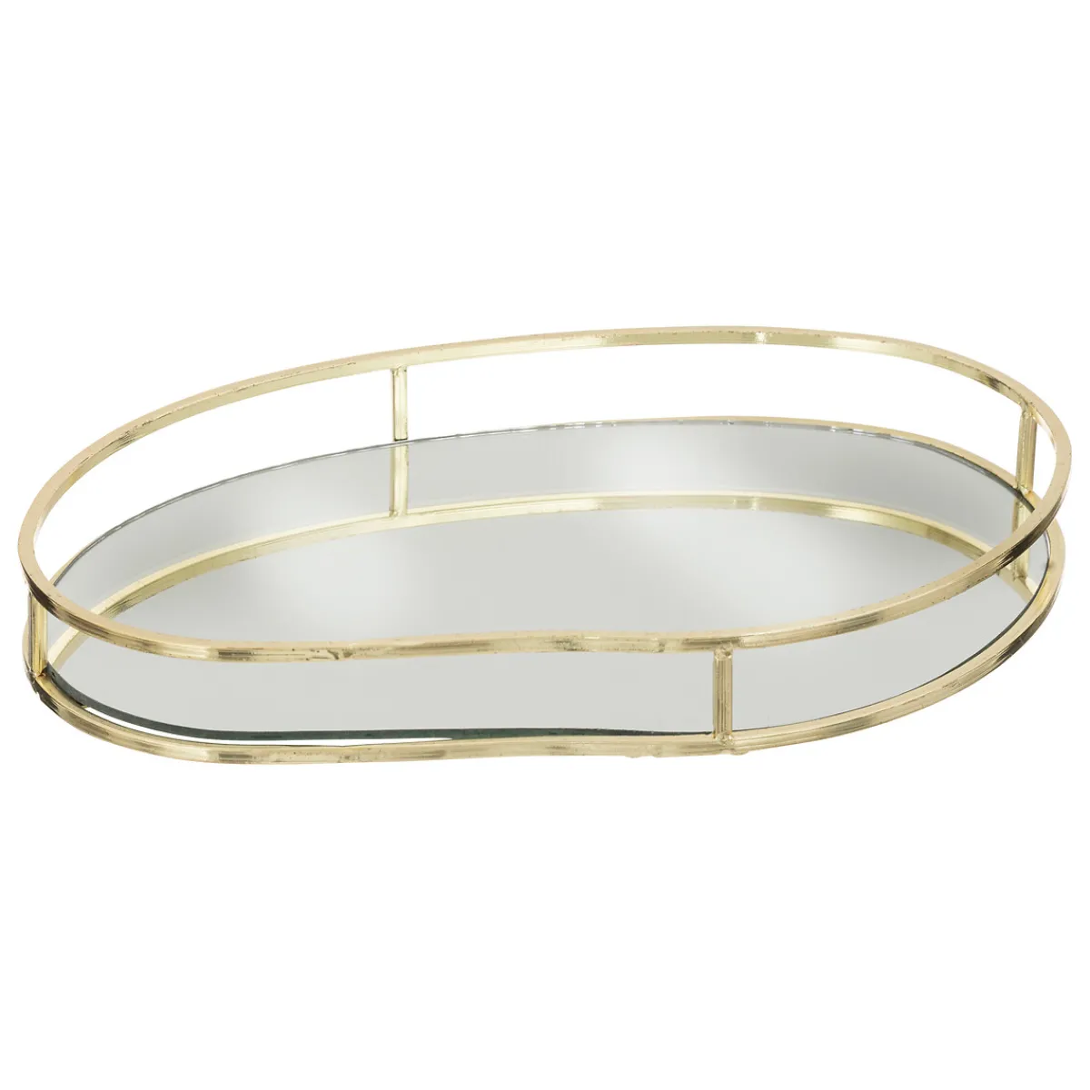 Atmosphera Plateaux*Set de 3 plateaux Doré