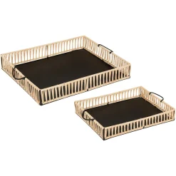 Atmosphera Plateaux*Set de 2 plateaux 