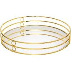 Atmosphera Plateaux*Set de 2 plateaux "Feel" Beige