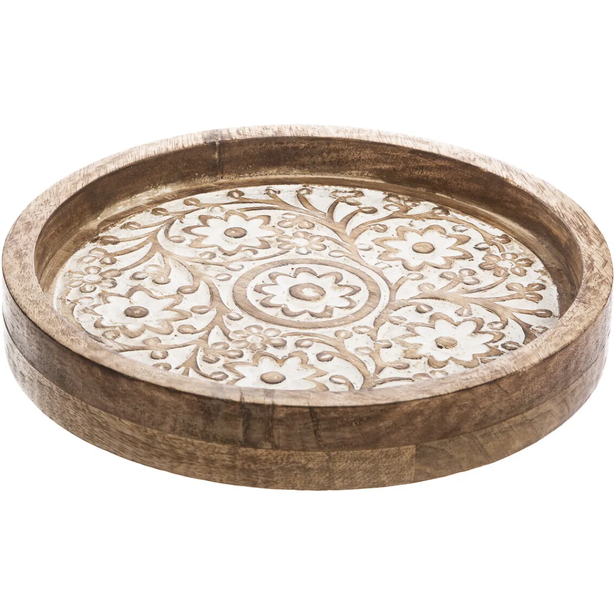 Atmosphera Plateaux*Set de 2 plateaux "Ritual" Beige