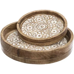 Atmosphera Plateaux*Set de 2 plateaux