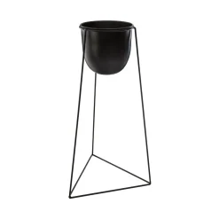 Atmosphera Pots De Fleurs*Set de 2 pots NoiretBlanc