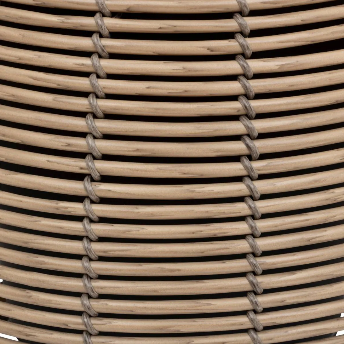 Atmosphera Pots De Fleurs|Décoration D'Extérieur*Set de 3 pots "Cam" Noir