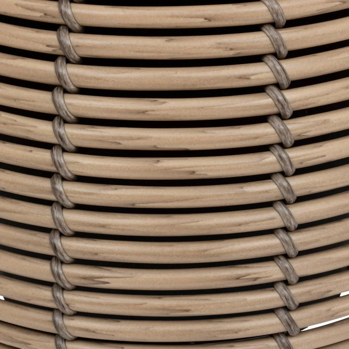 Atmosphera Pots De Fleurs|Décoration D'Extérieur*Set de 3 pots "Cam" Noir