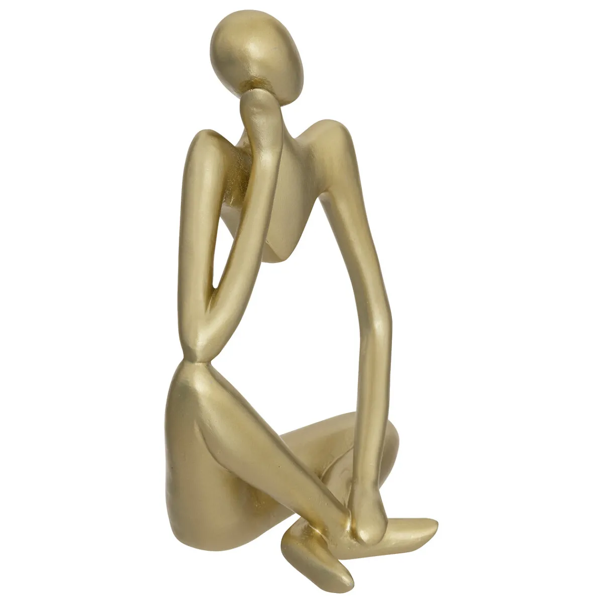Atmosphera Statuettes, Figurines*Set de 3 statuettes "Femme" Doré