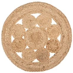 Atmosphera Sets De Table, Serviettes|Sets De Table*Set de table ajouré  "Pia Jute" Roseterracotta