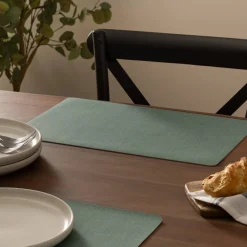 Atmosphera Sets De Table, Serviettes|Sets De Table*Set de table  "Axel" Grisfoncé