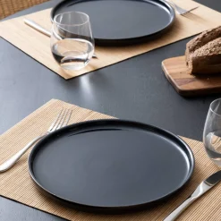 Atmosphera Sets De Table, Serviettes|Sets De Table*Set de table  "Bambou" Grisardoise