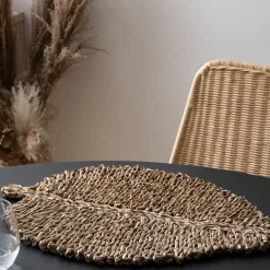 Atmosphera Sets De Table, Serviettes|Sets De Table*Set de table  "Gaia" Blanc