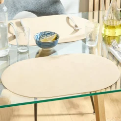 Atmosphera Sets De Table, Serviettes|Sets De Table*Set de table  "Kim" Noir