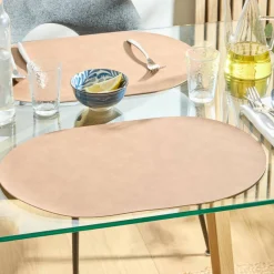 Atmosphera Sets De Table, Serviettes|Sets De Table*Set de table  "Kim" Noir