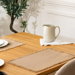 Atmosphera Sets De Table, Serviettes|Sets De Table*Set de table  "Maha" Grissouris