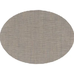 Atmosphera Sets De Table, Serviettes|Sets De Table*Set de table ovale  "Maoli" Gris