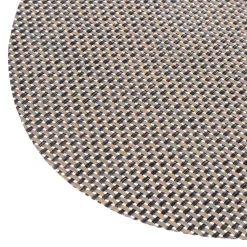 Atmosphera Sets De Table, Serviettes|Sets De Table*Set de table ovale  "Maoli" Gris