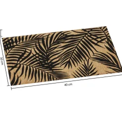 Atmosphera Sets De Table, Serviettes|Sets De Table*Set de table  "Palme" Bleu