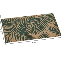 Atmosphera Sets De Table, Serviettes|Sets De Table*Set de table  "Palme" Marron