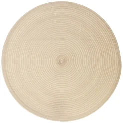 Atmosphera Sets De Table, Serviettes|Sets De Table*Set de table tressé rond "Tresse" Marron