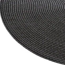 Atmosphera Sets De Table, Serviettes|Sets De Table*Set de table tressé rond "Tresse" Jaune