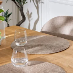 Atmosphera Sets De Table, Serviettes|Sets De Table*Set de table tressé rond 