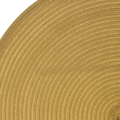 Atmosphera Sets De Table, Serviettes|Sets De Table*Set de table tressé rond "Tresse" Vertkaki