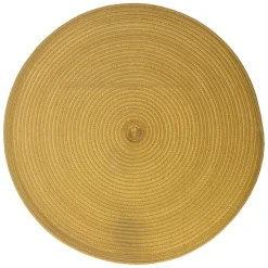 Atmosphera Sets De Table, Serviettes|Sets De Table*Set de table tressé rond "Tresse" Vertkaki