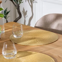 Atmosphera Sets De Table, Serviettes|Sets De Table*Set de table tressé rond 