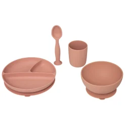 Atmosphera Accessoires Bébé*Set repas bébé Roseterracotta