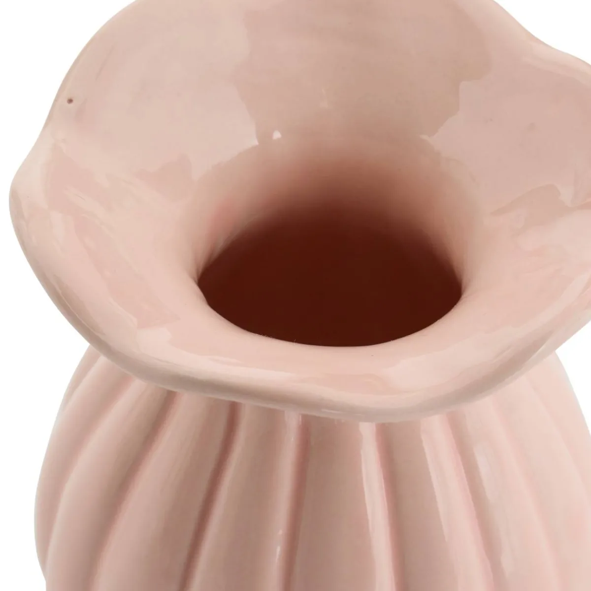 Atmosphera Photophores, Bougeoirs*Soliflore "Fleur de rose" Blanc