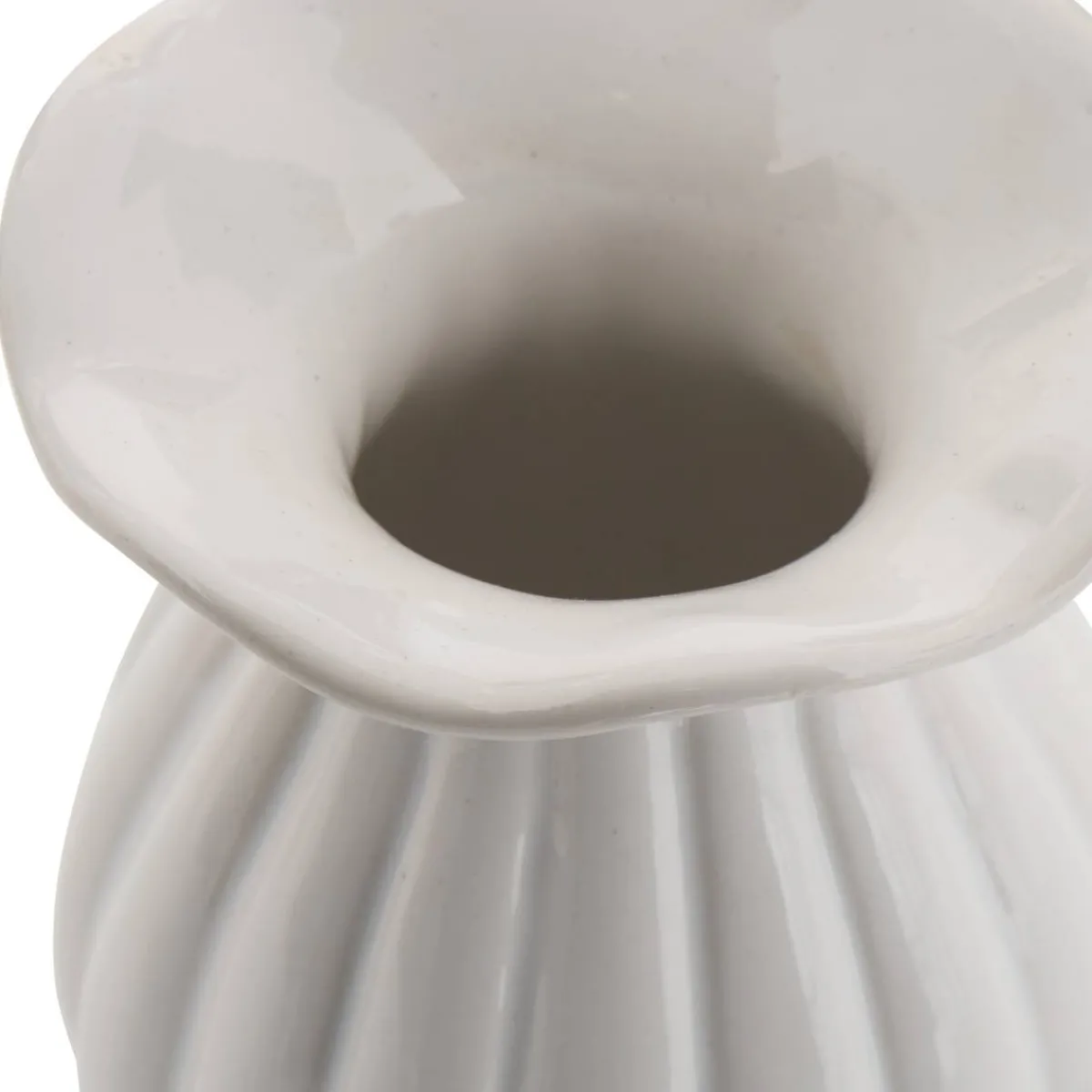 Atmosphera Photophores, Bougeoirs*Soliflore "Fleur de rose" Blanc