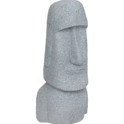 Atmosphera Statuettes, Figurines|Décoration D'Extérieur*Statue d'exterieur "Moai" Vert