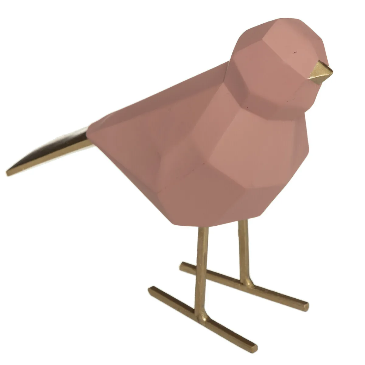 Atmosphera Statuettes, Figurines*Statue origami "Oiseau" Doré