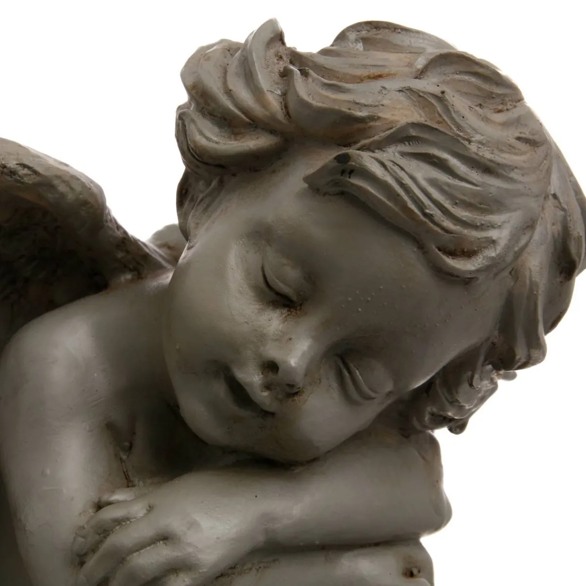 Atmosphera Statuettes, Figurines*Statuette "Ange" assis Beige