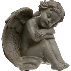 Atmosphera Statuettes, Figurines*Statuette "Ange" assis Beige