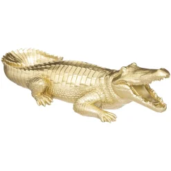 Atmosphera Statuettes, Figurines*Statuette crocodile Jaune
