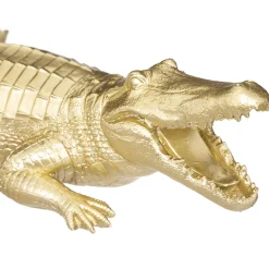 Atmosphera Statuettes, Figurines*Statuette crocodile Jaune