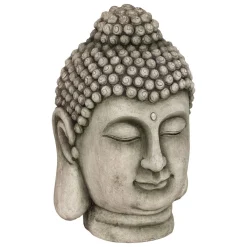 Atmosphera Statuettes, Figurines|Décoration D'Extérieur*Statuette d'exterieur Bouddha "Osel" Vert