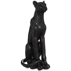 Atmosphera Statuettes, Figurines*Statuette léopard "Artifice" Bleu