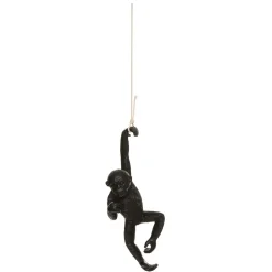 Atmosphera Statuettes, Figurines*Statuette singe suspendu "Safari" Bleu