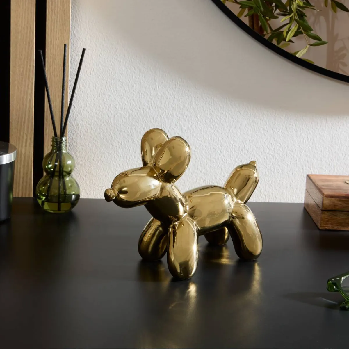 Atmosphera Statuettes, Figurines*Statuette "Theo" Or