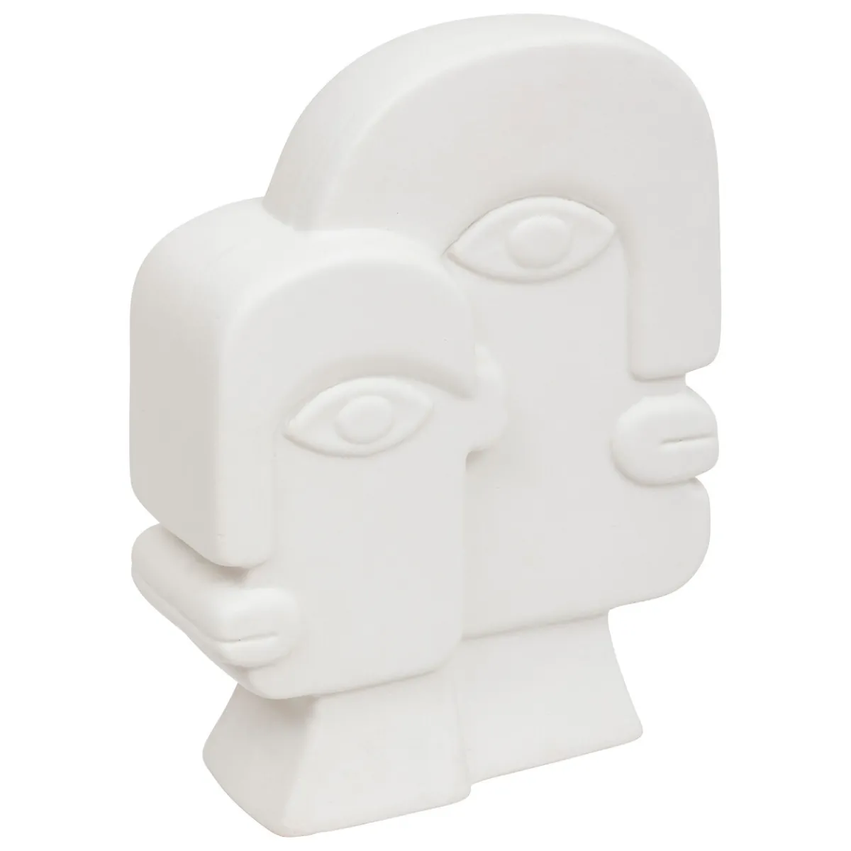 Atmosphera Objets À Poser*Statue visage "Soleya" Argent