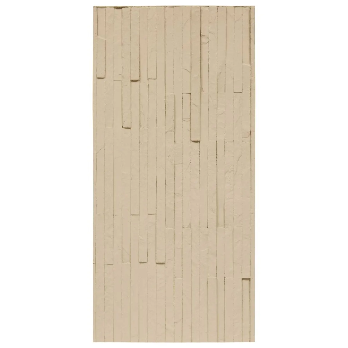 Atmosphera Toiles, Tableaux*Sticker mural effet parement "Cary" Beige