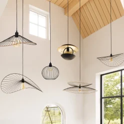 Atmosphera Suspensions En Métal*Suspension "Adelia" Noir