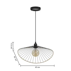 Atmosphera Suspensions En Métal*Suspension "Alara" Cuivre
