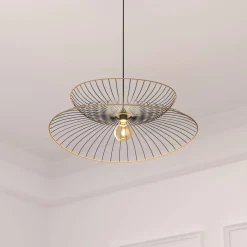 Atmosphera Suspensions En Métal*Suspension "Alara" Noir